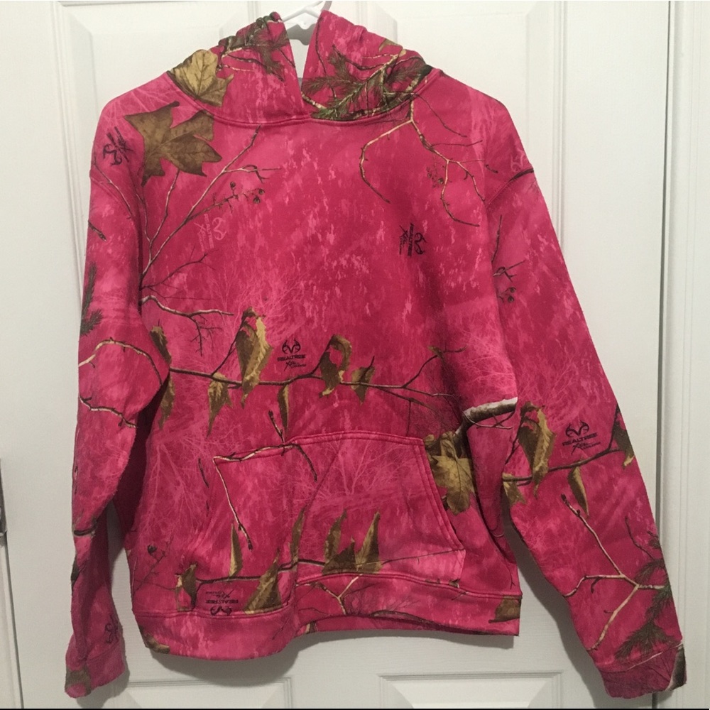 Realtree Pink Camo Hoodie